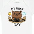 thumbnail image 4 of Inktastic My First Groundhog Day Cute Boys or Girls Baby Bodysuit, 4 of 5