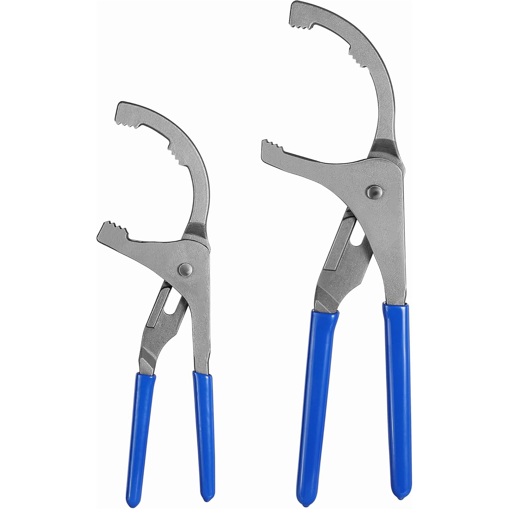 Oil Filter Wrench Set 9 & 12 Adjustable Oil Filter Removal Pliers Tools Ideal for Engine Filters Cars and Trucks 2-piece