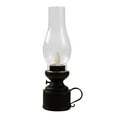thumbnail image 2 of 2PCS Vintage Flameless Table Lamp - LED Kerosene Lantern with Clear Hurricane Glass, Battery Operated Retro Oil Lamp for Bedroom Nightstand, Living Room & Farmhouse Decor, 2 of 8