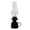 B, variant on Nilnehc Vintage Flameless Table Lamp - LED Kerosene Lantern Clear Hurricane Lamp Battery Operated Nightstand for Bedroom Home Decor, Emergency Power Outage, Garden & Meditation(A)