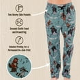 thumbnail image 5 of LazyOne Animal Pajama Pants for Men, Male Pajamas, Tuned Out, Large, 5 of 7