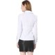 thumbnail image 4 of Allegra K Camisa de mujer con cuello en punta, botones fruncidos y pu?os decorativos blanco L Unique Bargains Camisa, 4 of 7