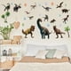thumbnail image 3 of Paquete de 2 pegatinas luminosas de dinosaurios para pared, pegatinas autoadhesivas de dinosaurios para habitaciones de niños, pegatinas luminosas de dinosaurios para regalos de dormitorio, 3 of 7