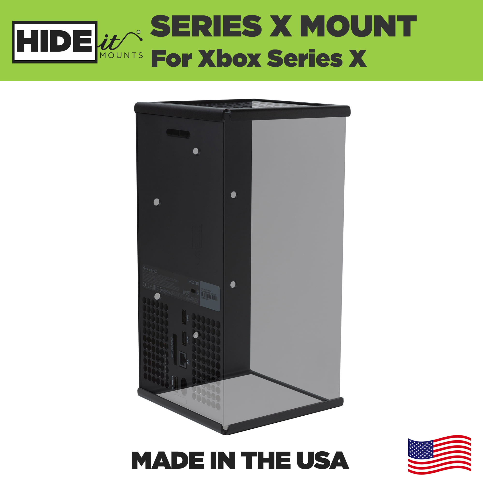 HIDEit Mounts Xbox Series X Wall Mount - Wall Mount for Xbox