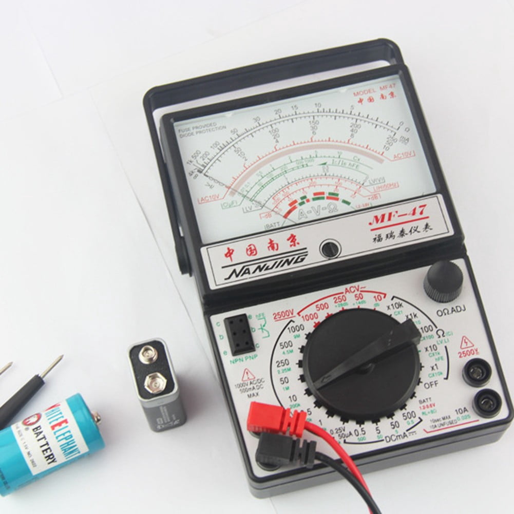 MF-47 Analog Analog Multimeter Voltmeter Ammeter Ohmmeter Battery Tester