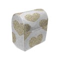 thumbnail image 1 of Heart Stand Mixer Cover, Ornamental Floral Foliage Composition Romantic Pattern Greyscale Background, Kitchen Appliance Organizer Bag Cover with Pockets, 5 Quarts, Sand Brown Pale Grey, by Ambesonne, 1 of 4