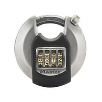 Master Lock Excell Discus 4-digit Combination 70mm Padlock