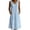 *Blue, variant on VBVC Women's Cotton Linen Button Front Maxi Dress , Summer Sleeveless V-Neck Dress For Women,Ladies' A Line Tank Dress with Pockets,Blue,S-3XL