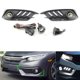 thumbnail image 3 of Gwong Autos 5pcs / set Funda de luz de niebla Parachoques izquierdo derecho ABS Guía de aire Grille para Honda 10th Civic Mustang 16-18 Gwong 24012101, 3 of 6
