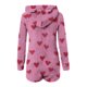 thumbnail image 4 of Mono cálido con capucha y orejas para mujer, estampado de manga larga, pantalones cortos, mono corto con cremallera, bolsillo, ropa de dormir, ropa de casa, tops de poliéster para mujer, 4 of 5
