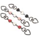 thumbnail image 4 of Extensor de bolso de 3 uds., cadena decorativa para bolso, cadena de corazón, cadena exquisita para bolso, cadena de extensión para bolso FRCOLOR HaoMX16326031, 4 of 6