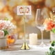 thumbnail image 3 of 12Pcs Table Number Holders 9 Inch Place Card Holder with Alligator Clip Metal Table Card Holders Table Number Stands, 3 of 5