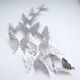 thumbnail image 4 of Safeglitz 3D Hollow Butterfly Wall Stickers, Cardboard Butterfly Wall Decor Stickers,3D Hollow Butterfly Wall Sticker Home Decor Silver, 4 of 4