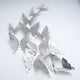 thumbnail image 3 of 12 pegatinas de pared 3D de mariposas huecas - Decoración de papel para el hogar, bodas, bebés y bautizos, reutilizables, 3 of 4