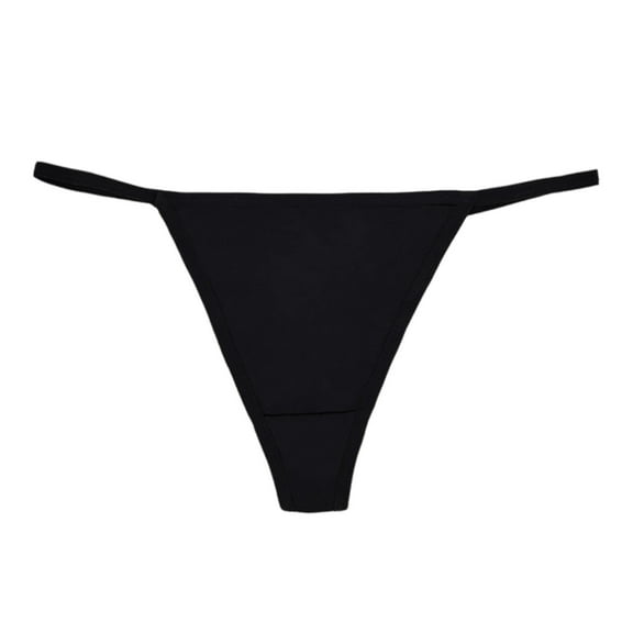 Xijirk Panties for Women,Seamless Thong Panties Sporty Triangle Design Comfortable Underwear for Active Daily Wear,Womens Underwear,XL,Black2