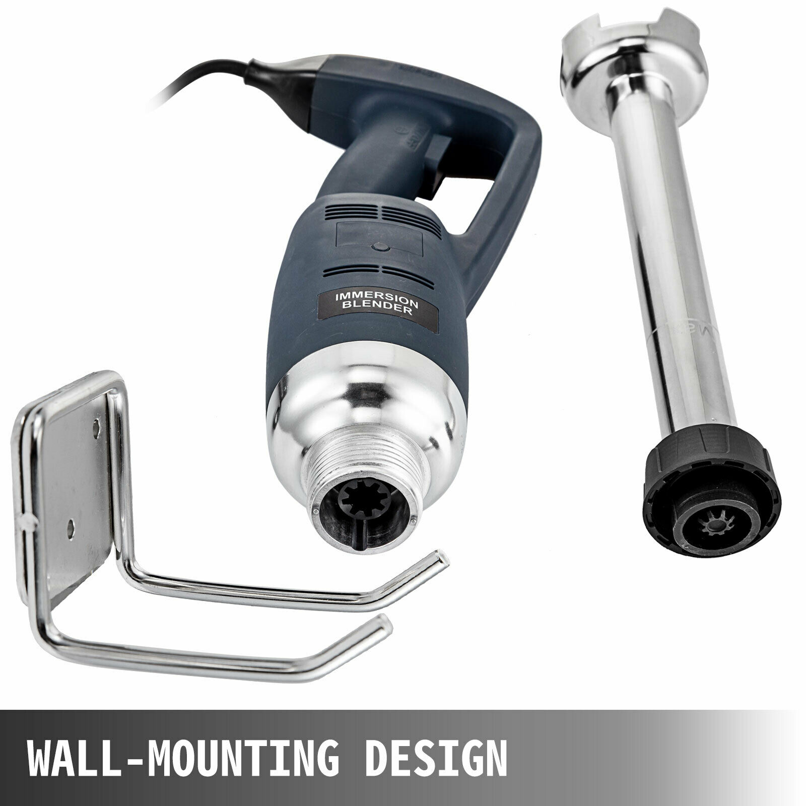 VEVOR Commercial Immersion Blender Constant Speed Commercial Hand Blender with 15.7Inch