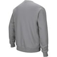 thumbnail image 3 of Men's Colosseum Heather Gray Duke Blue Devils Arch & Logo Pullover Sweatshirt, 3 of 3