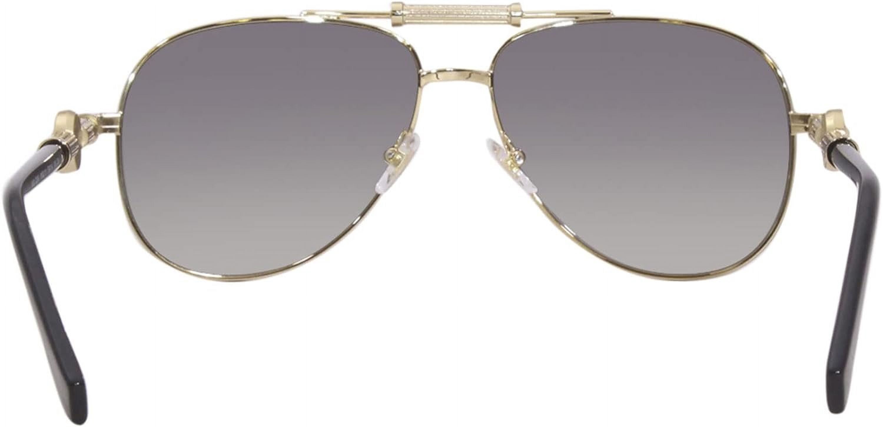 Free Shipping! Versace Polarized Grey Mirror Silver Pilot  display picture 1