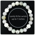 thumbnail image 7 of To My Mom Handmade Relaxation Anxiety Bracelet for Women,Mom Birthday Gift,Lava Rock Bracelet Essential Oil Bracelet,10mm Crystal Gift(Amazonite stones+Lava Rock), 7 of 7