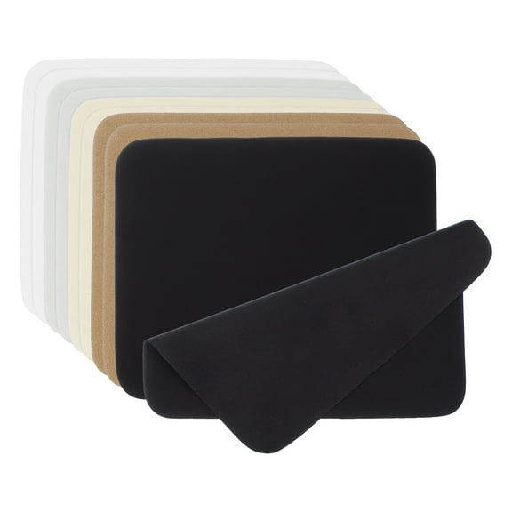 Uxcell Glasses Cleaning Cloth, Microfiber Eyeglasses Cleaner Cloths Soft Suede Wipe Screen 6.9" x 5.7"