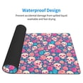 thumbnail image 3 of Pofeuu colorful Skull flower Print Mouse Pad,Rubber, Multipurpose Comfortable Waterproof Mousepad Desk Mat for Gamer Office Home, 3 of 8