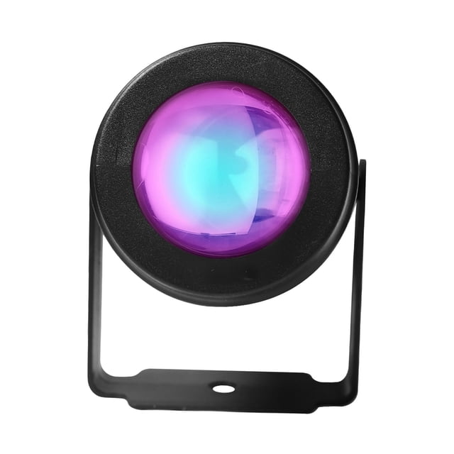 Lámpara proyector arcoíris atardecer proyección USB atmósfera LED luz nocturna pared