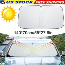 Elegant Choise Fit Toyota Foldable Car Windshield Sun Shade Shield Cover Visor UV Heat Block