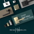 thumbnail image 7 of Mega Handles Curved Floor Door Stopper | Floor Mounted Door Knob Wall Protector | 2.5 inch, 7 of 7