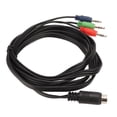 thumbnail image 4 of Mini DIN 9 Pin To 3.5mm Cable, DIN Sound Cord Reliable Plug And Play  For, 4 of 8