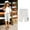 White, variant on FAHXNVB Girls Bermuda Shorts Cotton Linen Drawstring Casual Breathable Elastic Waist Loose Fit Athletic Shorts Summer Solid Color Fashion Shorts with Pockets 4-14 Years