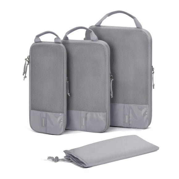 Juego de cubos de embalaje de compresión BAGSMART 4 para viajes