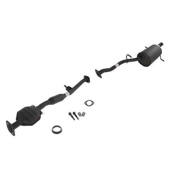 Muffler Exhaust Pipe Exhaust System 02-04 Impreza RS 2.5L All Wheel Drive