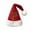 P, variant on JeashCHAT 26 Initial Letter Christmas Hat Ornaments, Mini Red Plush Santa Hat Hanging Ornaments with Glitter Personalized Initial, Christmas Tree Decorations Xmas Gifts, 7.2" x 3.3"