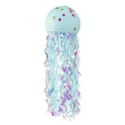Hilingoto Room Decor Bright Strip Party Decoration Mermaid Hanging Jellyfish Paper Lanterns Kit Wish