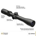 thumbnail image 2 of Leupold 180665 Mark 3HD  Matte Black 39x 40mm 30mm Tube MilDot Reticle, 2 of 8