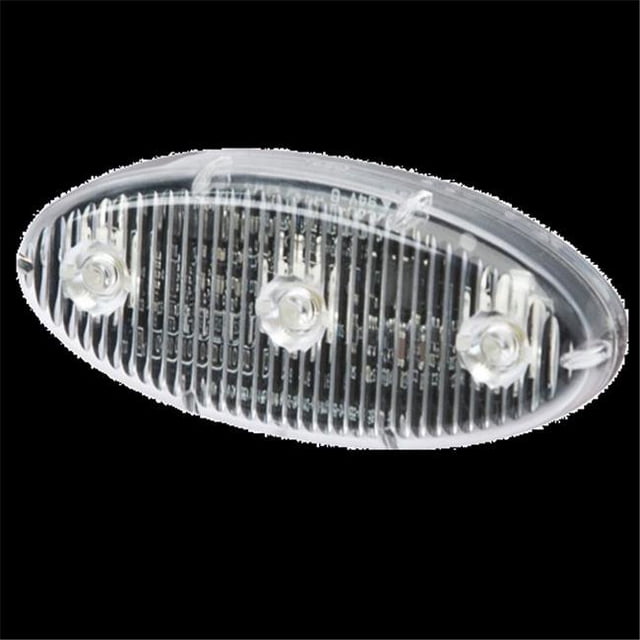 Ecco Safety Group ECCED0002A 8 in. Stick-A-LED High-Bond Tape Mount LED Strobe Light, Amber