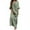 Green Dress for Women, variant on HAPIMO Women's Cotton Linen Plus Size Maxi Dress Rainbow Stripe Boho Holiday Long Sleeve Autumn Dresses V Neck Vintage Elegant Casual Comfy Pocket Gray S