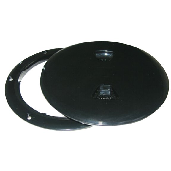 Beckson DP50-B Twist-Out Plate - 5", Black