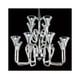 thumbnail image 1 of Lampara de Techo Lesalth 12 Luces Iluminación Luz Vic Innovador, 1 of 2