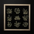 thumbnail image 6 of 9pcs 1.6x1.6 Inch Crystal Pattern Stickers Spiritual Stickers Self Adhesive Gold Metal Stickers Fantasy Theme Metal Stickers for Scrapbooks DIY Crafts Phone Decoration, 6 of 9