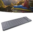 thumbnail image 4 of Sleeping Mat, Anti Leakage Inflatable Camping Mat Ergonomic Olive Green Waterproof Nylon  For Home, 4 of 8