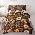 thumbnail image 1 of YST Ensemble de Douillette Très Grand 7 Pcs Motif Fleur Groovy avec Draps, Literie au Style Moderne, Très Grand, 1 of 5