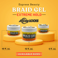 thumbnail image 6 of Ebo AllDay Locks Braid Gel Extreme Hold High Shine, Smooths, Tames Frizz with Long Lasting Hold for Braids, Locks, Twists, Cornrows - 5 oz, 6 of 7
