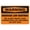 Warning Sign 4, variant on Move On Green Only Warning Sign - 8"x12" Truck Security Metal Sign, Indoor Outdoor Use for Road, Yard, Garage, Street, Business