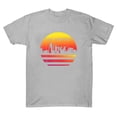 thumbnail image 4 of YHAJDS T Shirts for Women Short Sleeve Round Neck Print Casual Everyday Pullover Tops, 4 of 5