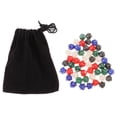 thumbnail image 1 of de Dados Poliédricos D20 de 50 Piezas con Bolsa para s de RPG e Mazmorras Y Dragones Hugo Dados poliédricos, 1 of 10