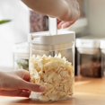 thumbnail image 4 of Kitchen Square Transparent Superimposed Food Storage Box Cereal Snacks Nut Sealed Storage Tank Sealed Tank, 4 of 6