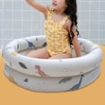 thumbnail image 1 of Piscina para bebés Flotadores Balsa Patio trasero engrosado Piscina engrosada Piscina inflable para playa Verano Interior y exterior Bebé niño Dinosaurio CUTICAT Piscina inflable, 1 of 8