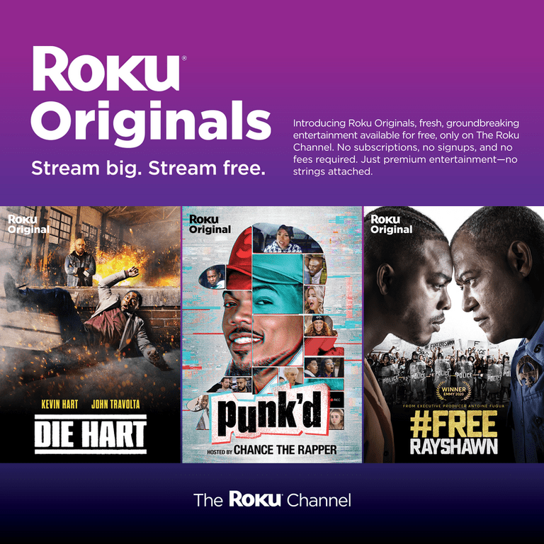 Roku Ultra LT Streaming Player 4K/HDR - Includes JBL Headphones & Ghost Manta HDMI Cable