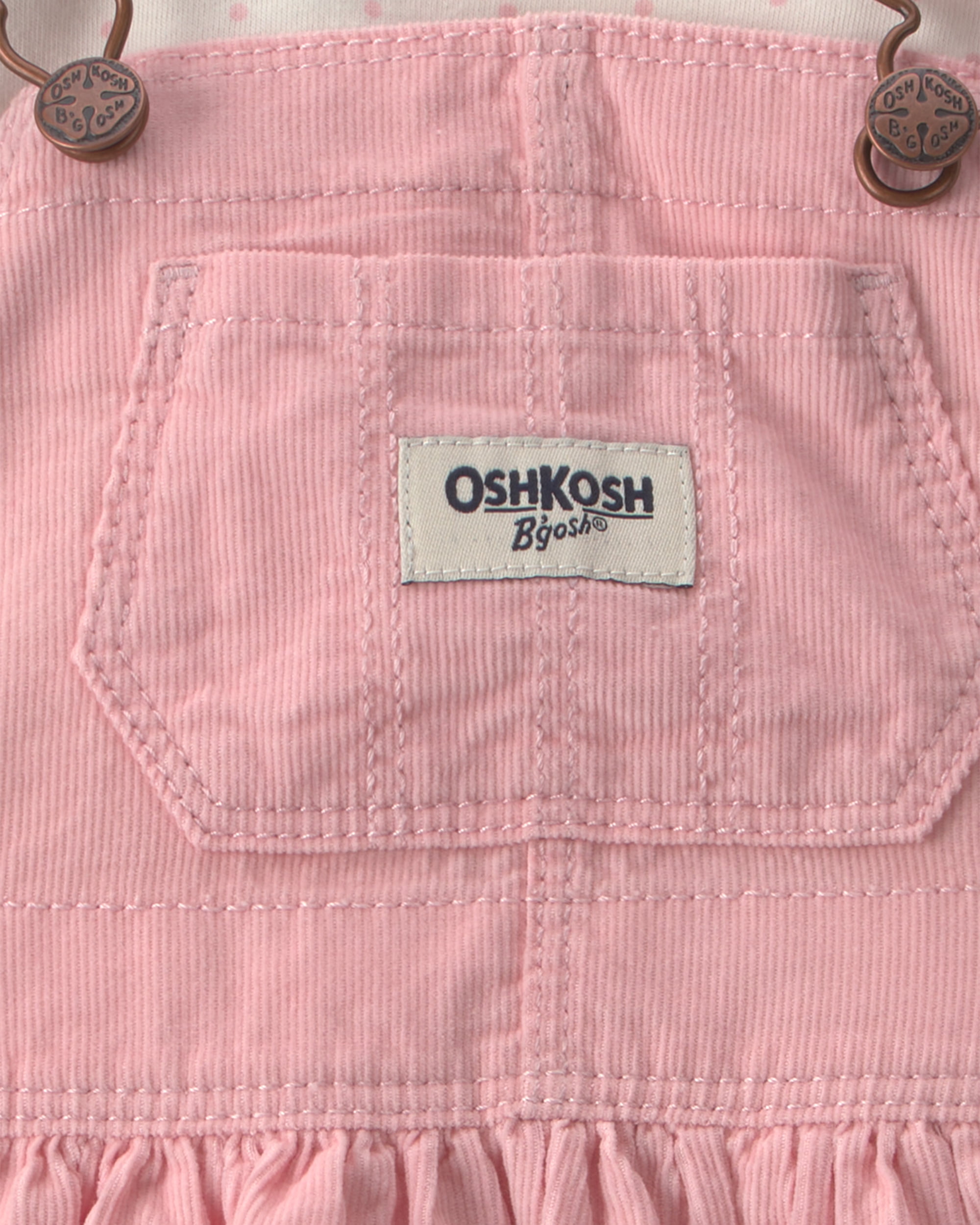 Oshkosh B'gosh Baby Girl Skirtall and Top Outfit Set, 2-Piece, Sizes 3 - 24 Months